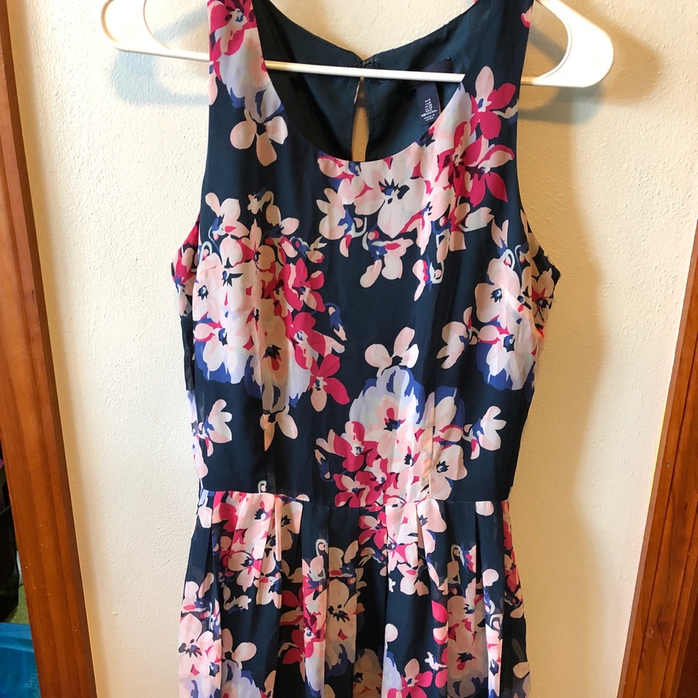 GAP Blue Floral Dress